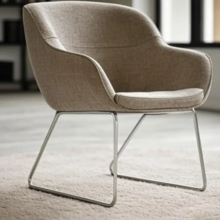 Ergonomiczne krzesło z profilowanym oparciem