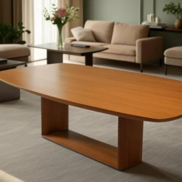 Różne aranżacje wnętrz z designerskimi stołami