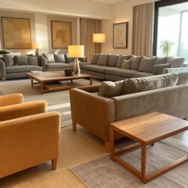 Galeria premium mebli w nowoczesnym salonie